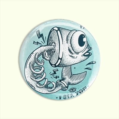 Badge illustration poisson
