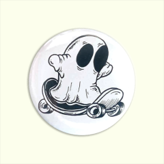 Badge illustration fantome